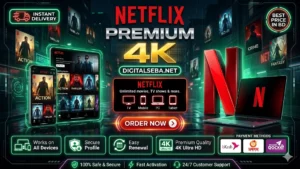 Buy Netflix Premium 4K Subscription Bangladesh with Instant Activation